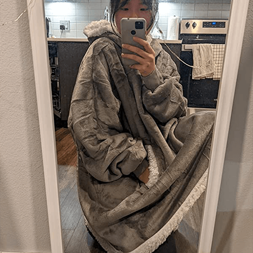 Oversized Blanket Hoodie Customer Review