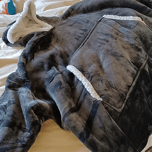 Wearable Blanket Hoodie Customer Review