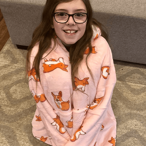 Kid Blanket Hoodie Customer Review